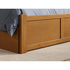 Cama con plataforma, estribo y cama nido doble