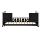Sofá cama tapizado individual con cama nido elevable