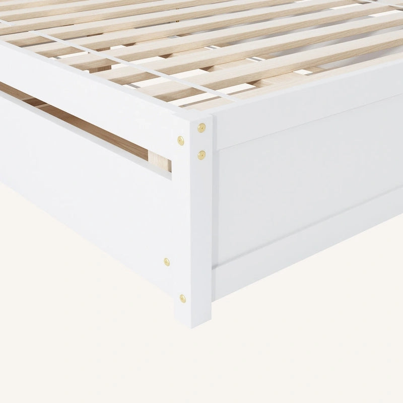 Cama Matrimonial Con Nido Individual Y 2 Cajones