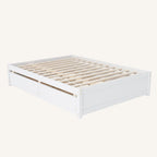 Cama Matrimonial Con Nido Individual Y 2 Cajones