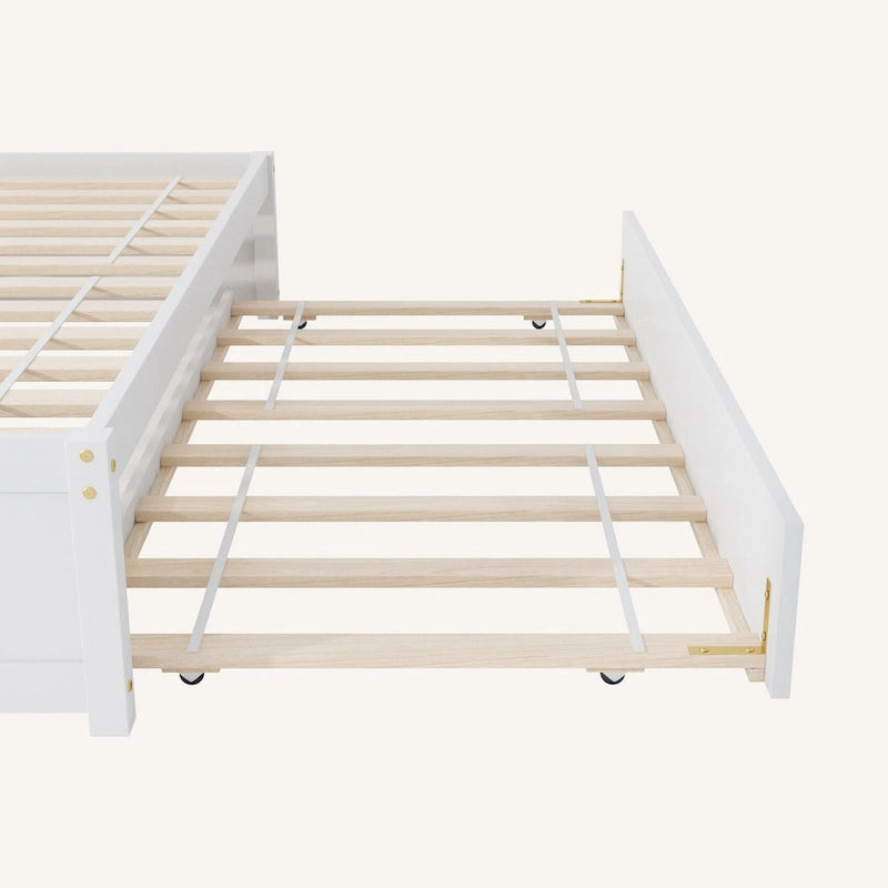 Cama Matrimonial Con Nido Individual Y 2 Cajones