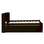Cama individual con cama nido individual y cajones