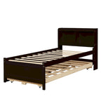 Cama individual con cama nido individual y cajones