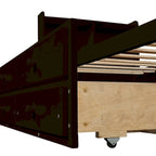 Cama individual con cama nido individual y cajones