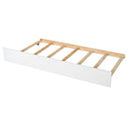 Cama doble con nido y estantería
