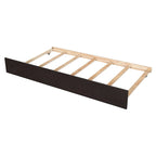 Cama doble con nido y estantería