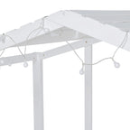 Cama alta individual con escalera y tobogán
