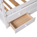 Cama Nido Doble de Madera con Cajones Adicionales